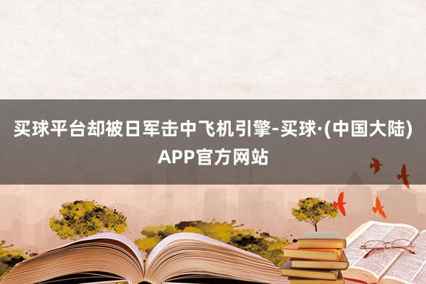 买球平台却被日军击中飞机引擎-买球·(中国大陆)APP官方网站